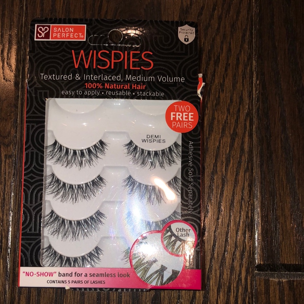 Wispies false eyelashes set of 4